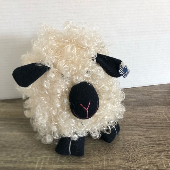 Vtg Applause Black and White Sheep Plush - Picture 3 of 12